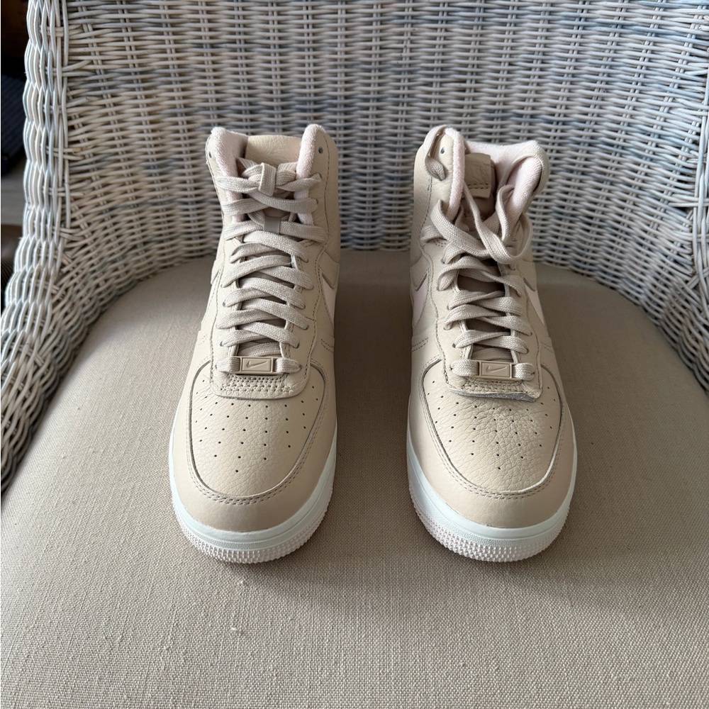 Nike Cream High-Top Sneakers